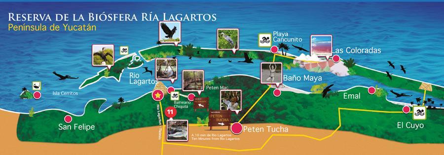 Casa Laguna Lagartos Hotel Río Lagartos Екстериор снимка